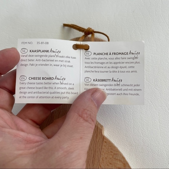 Boska 6” Wood Cheese Board - Picture 3 of 9